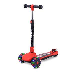 Simeiqi children's scooter, suitable for 2-12 years old children, height adjustable, also can be customized according to customer requirements