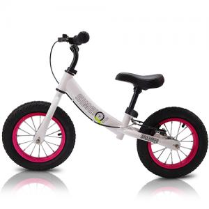 Production of balance bicycles made of magnesium alloy, with mountain bike tires, suitable for children aged 2-6